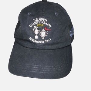 US Open 2014 Pinehurst Embroidered Hat Golf  PGA Blue Duke Energy